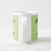 Grande Tasse Propriété de XXL Votre nom (Dos)