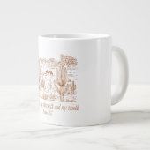 Grande Tasse Psaume occidental 28:7L'Éternel est ma force (Devant droit)