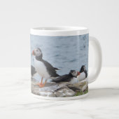 Grande Tasse Puffins aux Îles Féroé (Devant droit)