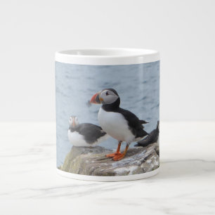 Grande Tasse Puffins aux Îles Féroé