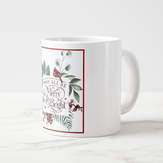 Grande Tasse Puisse tous être joyeux et lumineux (Devant droit)
