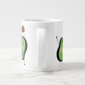 Grande Tasse Puits vert encourageant drôle d'appui renversé (Dos)