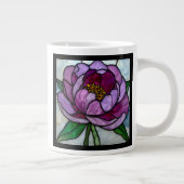 Grande Tasse Purple Peony Stained  (Droite)