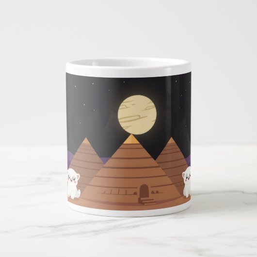 Grande Tasse Pyramides incroyables  (Devant)