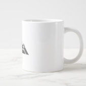 Grande Tasse Pyramides noires et blanches (Droite)