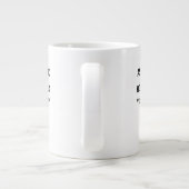 GRANDE TASSE QUANT À MOI ET MA MAISON - JOSUÉ 24:15 (Dos)