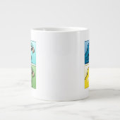 Grande Tasse Quatre couleur Linnies (Devant)