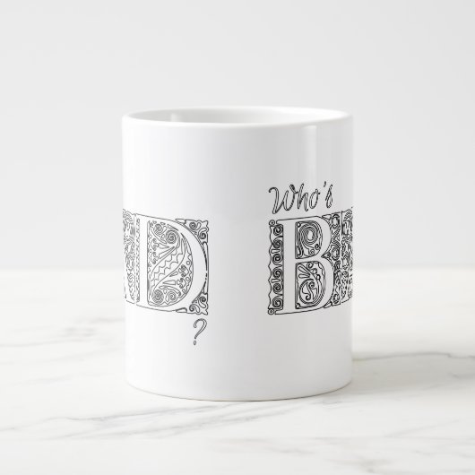 Grande Tasse Qui est mauvais ? (Devant)