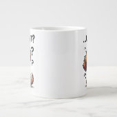 Grande Tasse "...quoi ?" Adorable Confused Cartoon Puppy (Devant)