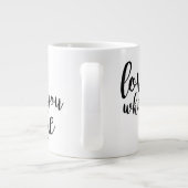 Grande Tasse Quotable V (Dos)