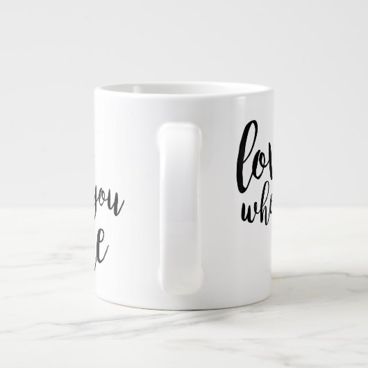 Grande Tasse Quotable V (Dos)