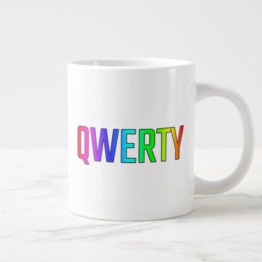 GRANDE TASSE QWERTY (Droite)