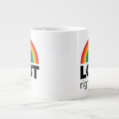 Grande Tasse Rainbow Rights (Devant)