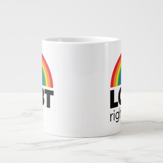 Grande Tasse Rainbow Rights (Devant)