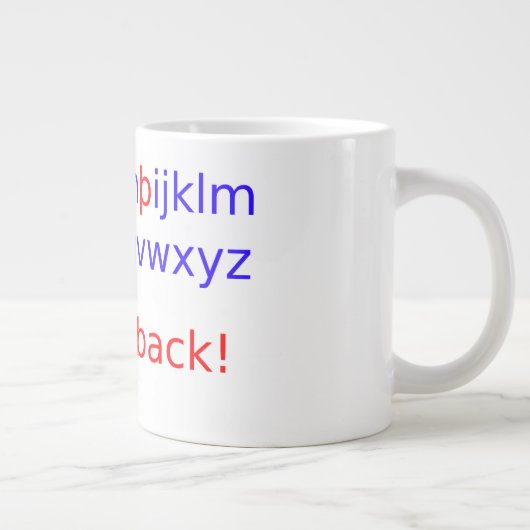 Grande Tasse ramener l'épine (Droite)