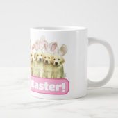 Grande Tasse Rangée de lapins chiots (Droite)