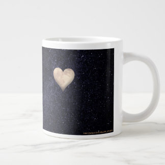 Grande Tasse Rappel réfléchi avec un jumbo de lune en forme de 