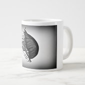 Grande Tasse Rayon X d'une méduse (Devant droit)