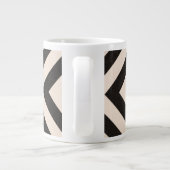 Grande Tasse Rayures de risque (Dos)