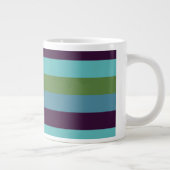 Grande Tasse Rayures d'harmonie côtière (Droite)