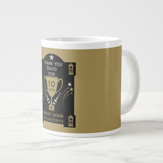 Grande Tasse Reconnaissance du service de longue durée (Devant droit)