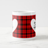 Grande Tasse Red Plaid All Me Aime Tous (Devant)