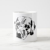 Grande Tasse Regard d'automne, Coeur Loyal (Devant)