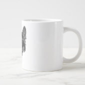 Grande Tasse regard doux corgi calme (Droite)