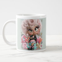 Reine Grincheuse Punk Rose
