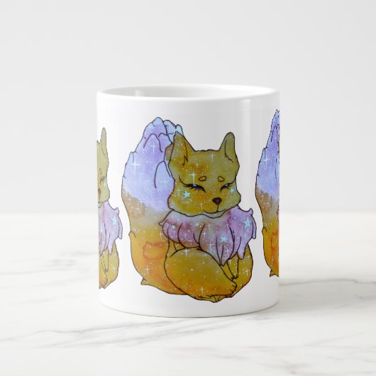 Grande Tasse Renard nommé Dice (Devant)