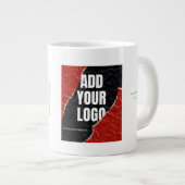 Grande Tasse Replace this text with your own photo or message (Devant droit)