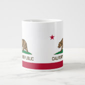 Grande Tasse République de Californie (drapeau d'État régulier) (Devant)