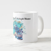 Grande Tasse Requiem Fleur Bleue (Devant droit)