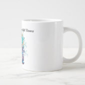 Grande Tasse Requiem Fleur Bleue (Droite)