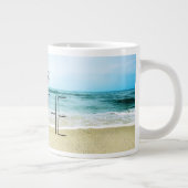 Grande Tasse Respirer simplement à la plage (Droite)