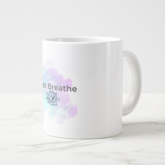 Grande Tasse Respirez simplement 🌿 (Devant droit)