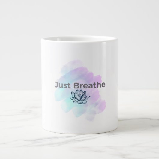 Grande Tasse Respirez simplement 🌿 (Devant)