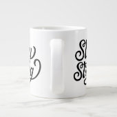 Grande Tasse Restez forts (Dos)