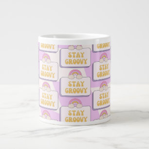 Grande Tasse Restez Groovy