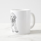 Grande Tasse Resting Lab with holiday calm (Devant droit)