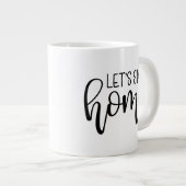 Grande Tasse Restons à la maison (Devant droit)