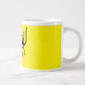 Grande Tasse Retour À L'École Petit Singe (Droite)