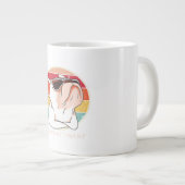 Grande Tasse Retro Faire Ce Que Je Veux Français Bulldog Funny (Devant droit)
