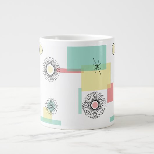 Grande Tasse Retro Geo (Devant)