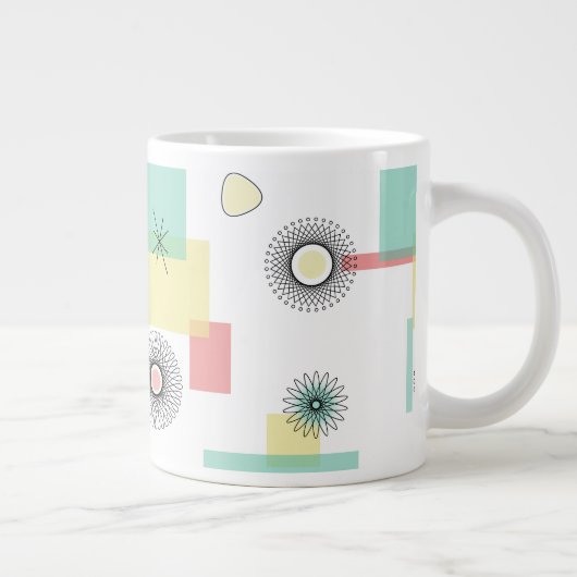 Grande Tasse Retro Geo (Droite)