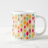 Grande Tasse Rétro motif d'abrégé sur style (Droite)