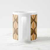 Grande Tasse Retro Ogee  Brown (Dos)