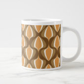 Grande Tasse Retro Ogee  Brown (Droite)