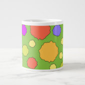 Grande Tasse Rétro point coloré gras vif (Devant)