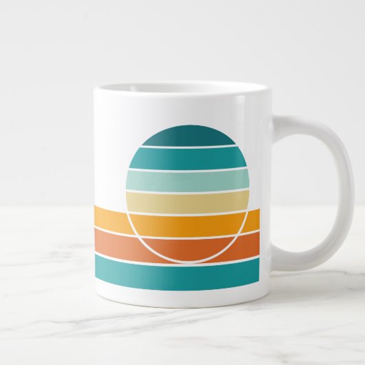 Grande Tasse Retro Sunset 71 (Droite)